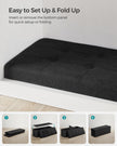 SONGMICS 110 cm Folding Storage Ottoman Bench, Padded Seat 🍁 All In One Marketplace Canada