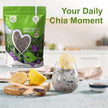 Yogti Black Chia Seeds - Jumbo Pack 2 Kilo, Raw Plant Based SuperFood, Natural, Keto Friendly, Kosher, Halal, Vegan, Source of Omega-3, Nutrient Dense, High Fiber, Rich in Magnesium, A Versatile Superseed for Smoothies, Baking, Salads, and Chia Pudding, R