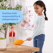 Melissa & Doug Dust Sweep Mop, 6-Pc. Toddler Cleaning Set with Kids Broom & Accessories, Preschool Learning Activities & Kids Toys for Girls & Boys 3+ 🍁 All In One Marketplace Canada