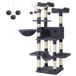 FEANDREA Cat Tree, Large Cat Tower, 64.6 Inches Cat Activity Center 🍁 All In One Marketplace Canada