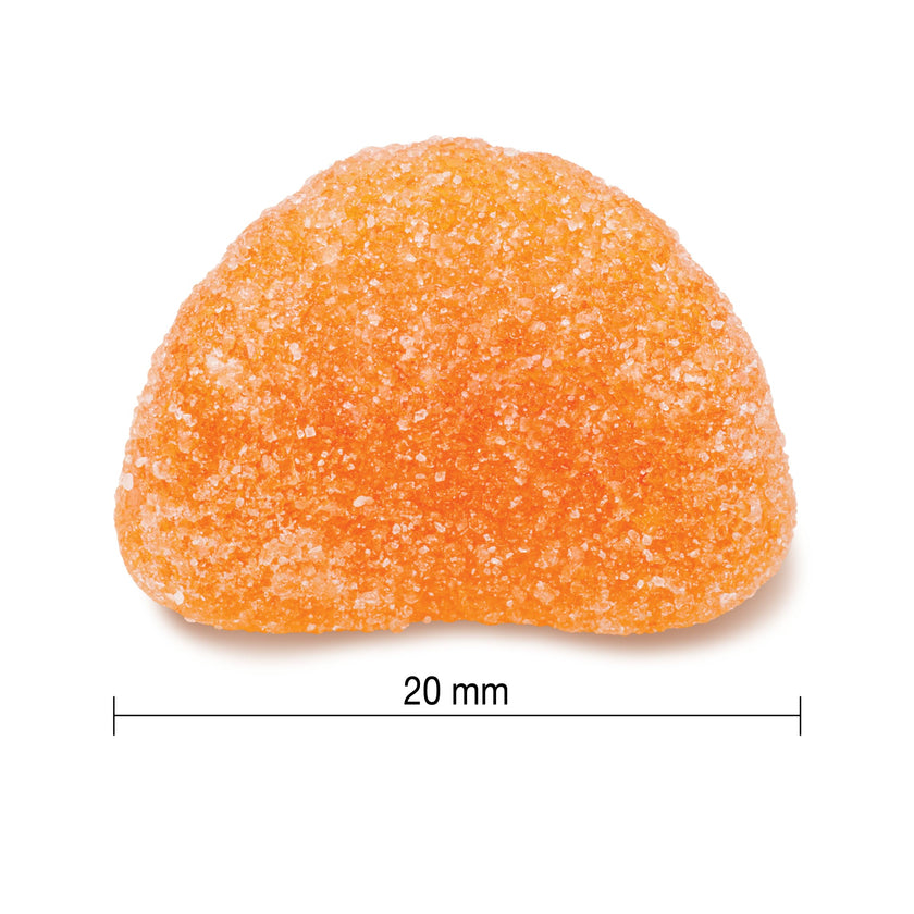 Jamieson Vitamin C 250 mg Gummies, 130 Gummies, Natural Tangy Orange Flavour, Supports Immune Health, Family Friendly (3+), Vegetarian, Non-GMO, No Artificial Flavours, Colours or Preservatives 🍁 All In One Marketplace Canada