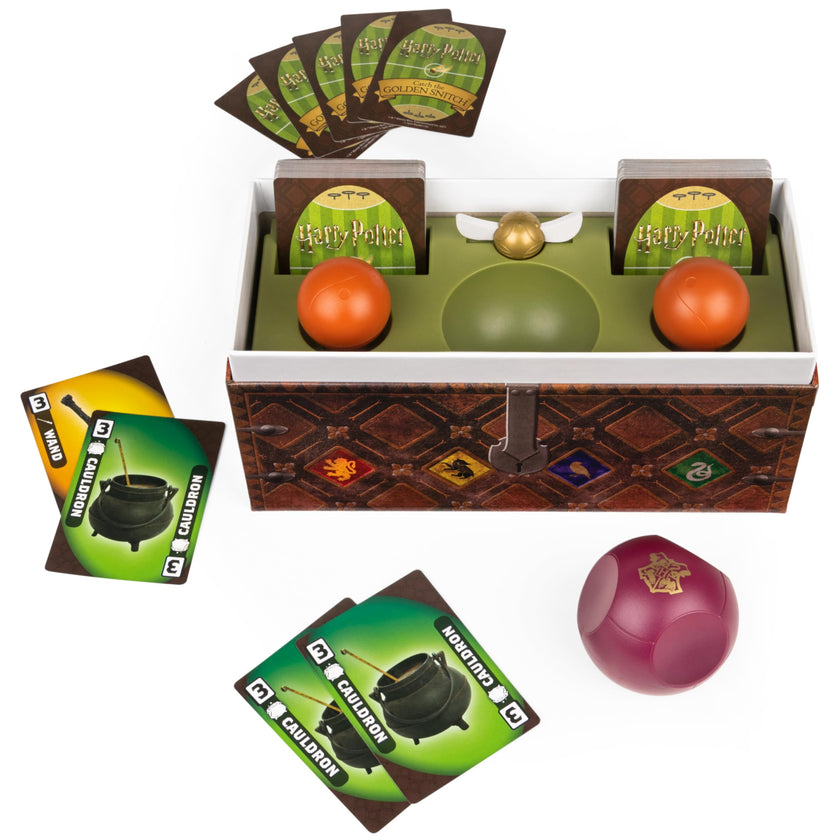 Harry Potter Catch The Golden Snitch, A Quidditch Board Game for Witches, Wizards and Muggles, Family Game Ages 8 & up 🍁 All In One Marketplace Canada