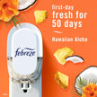 Febreze Plug In Air Freshener, Odor-Fighting Scented Oil Refill, Air Fresheners for Home and Bathroom and Kitchen, Long Lasting for Strong Odors, Hawaiian Aloha Scent, 0.87oz Refills, 4 Count 🍁 All In One Marketplace Canada