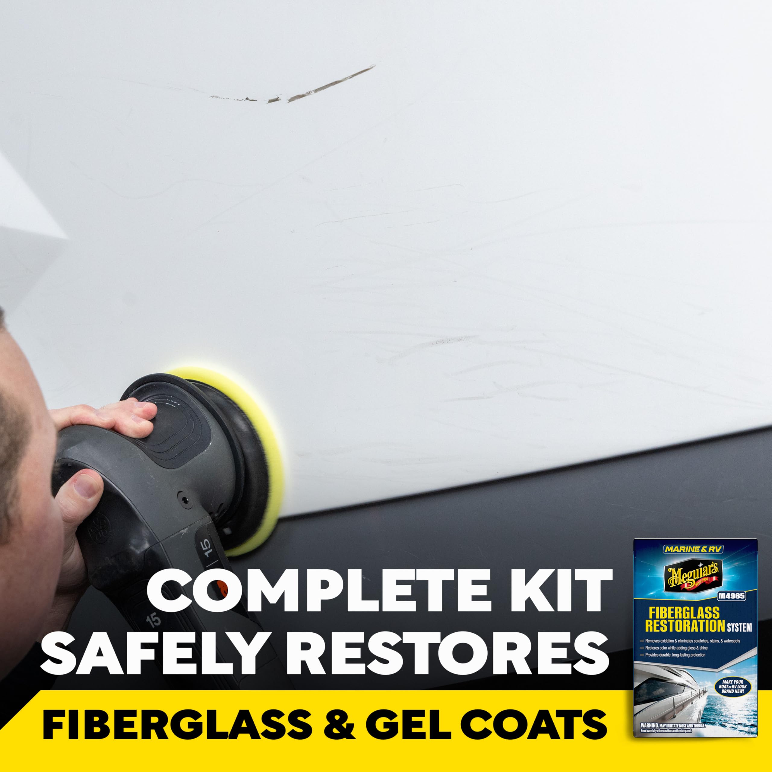 Meguiar's M-4965 MG Fiberglass Oxidation Removal Kit 🍁 All In One Marketplace Canada
