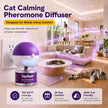 TopSum Cat Pheromone Diffuser: Cat Calming Diffuser for Spraying, Scratching, Excessive Meowing & Multi-Cat Homes, Ideal for Cats Alone at Home - VHP Registered NN.Z4H1 (3 Diffusers+3 Refills) 🍁 All In One Marketplace Canada