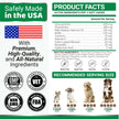 Glucosamine for Dogs - 170 Chews - Hip and Joint Supplement for Dogs - Glucosamine Chondroitin Chews - Joint Pain Relief Supplement with MSM - Advanced Health - Mobility Support - Made in USA 🍁 All In One Marketplace Canada