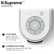 Keurig K-Supreme Single Serve K-Cup Pod Coffee Maker, With MultiStream Technology, White 🍁 All In One Marketplace Canada