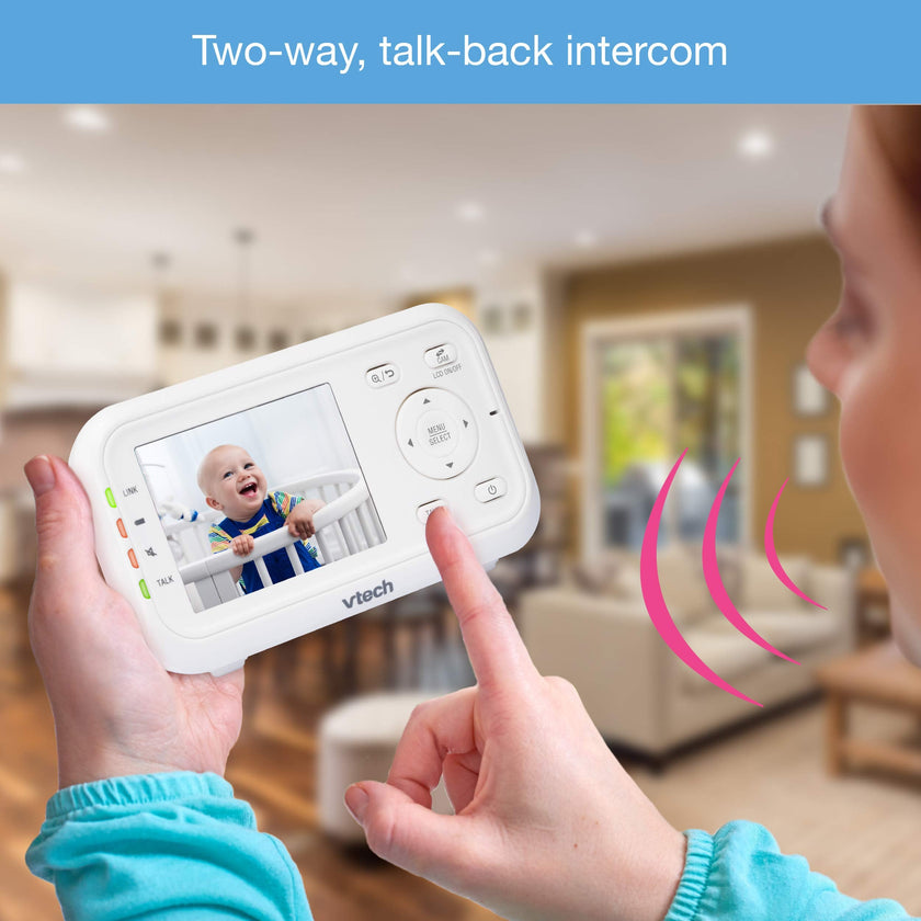 VTech VM3252-2 Digital Video Baby Monitor with 2.8