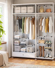 SONGMICS Cube Storage Organizer, 16 Cube Closet Organizers 48.4 x 12.2 x 48.4 Inches, White ULPC44L 🍁 All In One Marketplace Canada