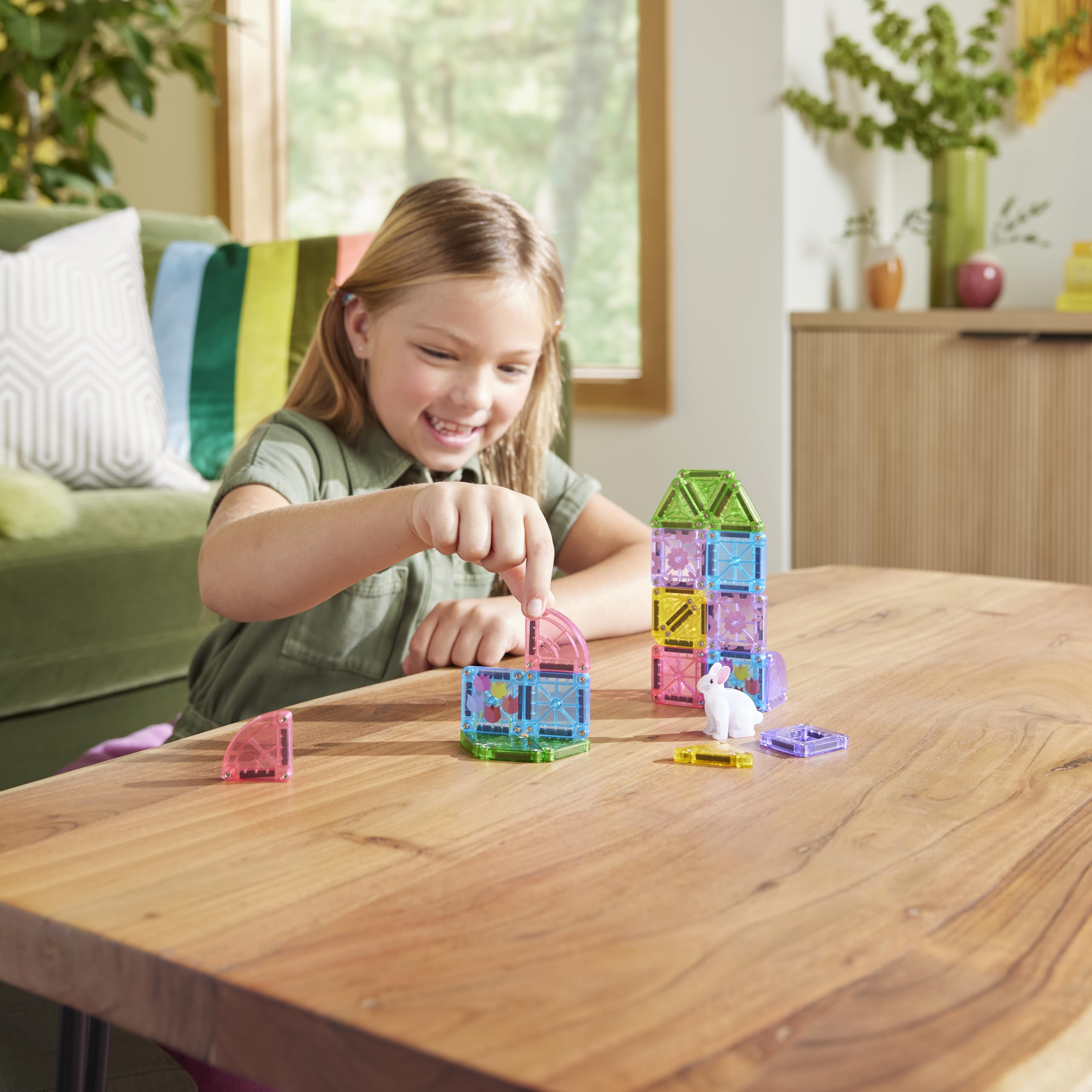 MAGNA-TILES microMAGS 24-Piece Spring Garden Travel Set, The Original Magnetic Building Brand 🍁 All In One Marketplace Canada