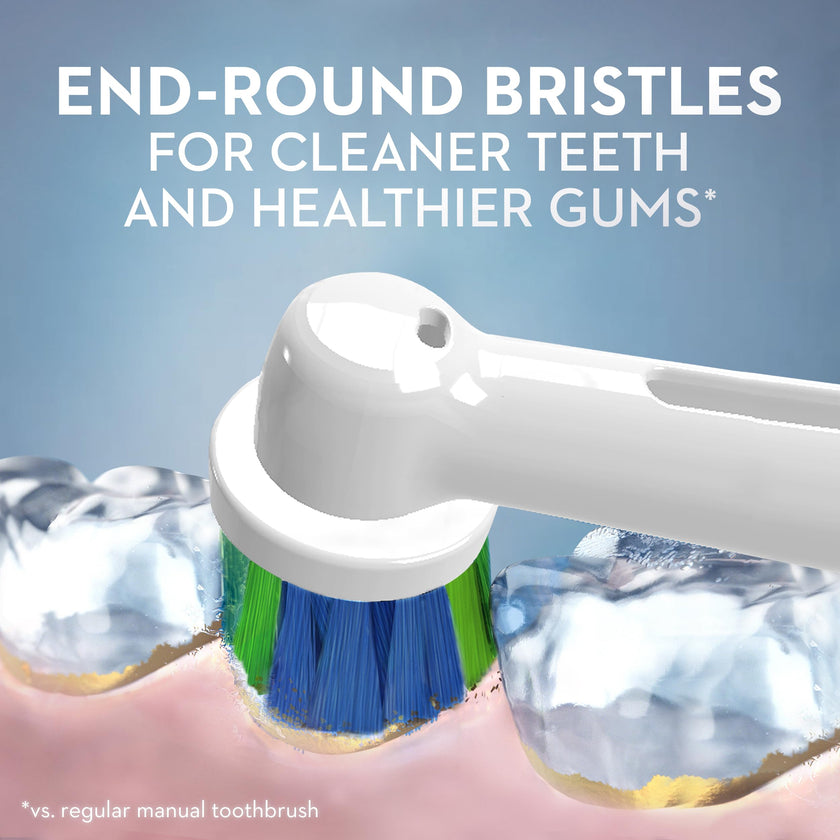 Oral-B Precision Clean Electric Toothbrush Replacement Brush Heads Refill, White, 3 Count 🍁 All In One Marketplace Canada