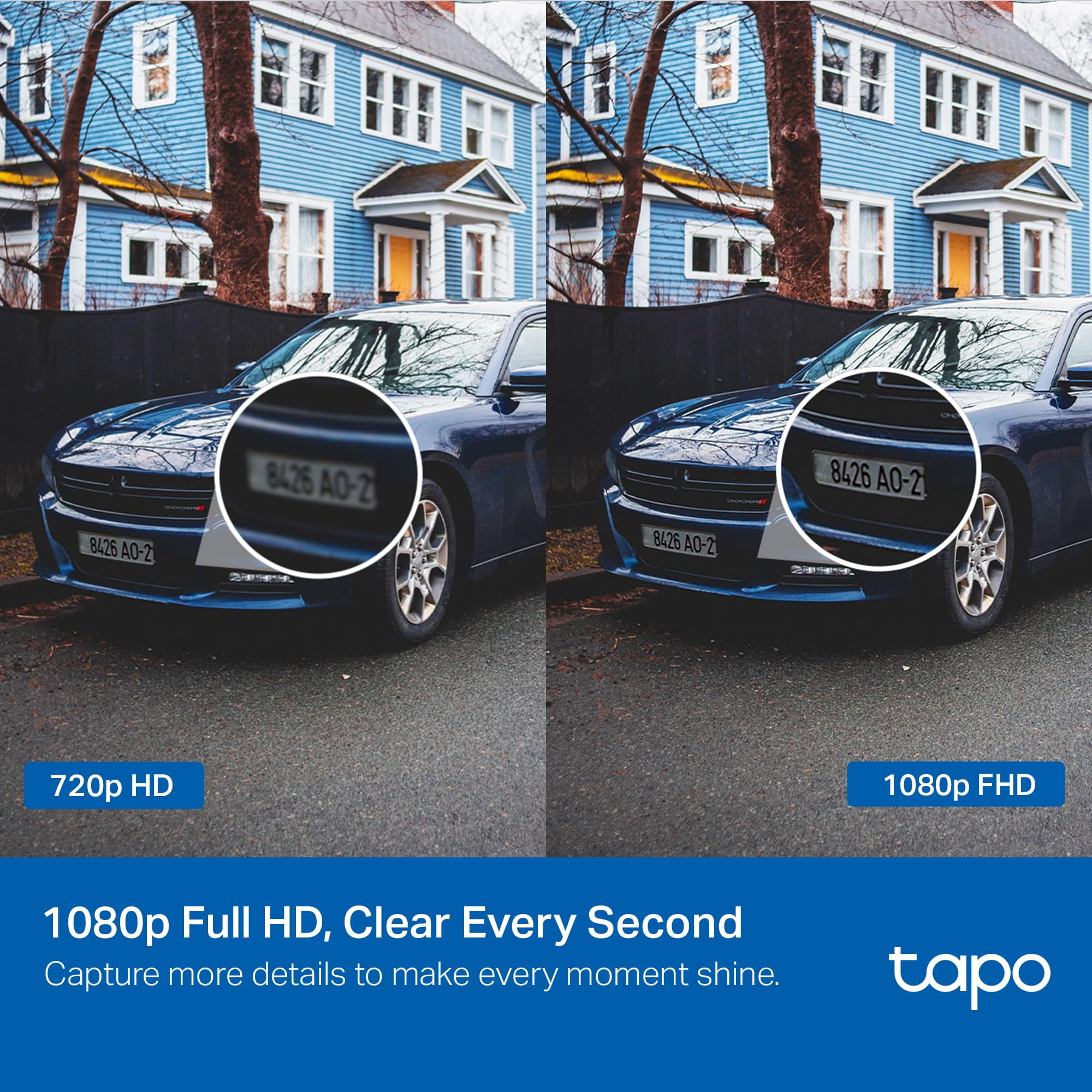 Tapo 1080p Pan/Tilt Outdoor Wired Security Wi-Fi Camera, 360° Visual Coverage, Up to 98ft Night Vision, Motion/Person Detection, Physical Privacy Mode, Works w/Alexa &Google Home(Tapo C500) 🍁 All In One Marketplace Canada
