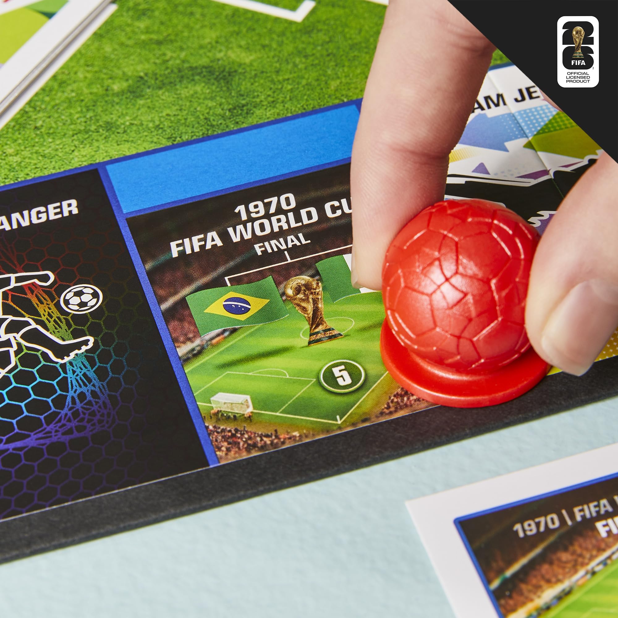 Monopoly Panini Prizm: FIFA World Cup Game I Soccer Board Game with Monopoly Panini Prizm FIFA World Cup 2026 Trading Cards I Ages 8+ (English Version) 🍁 All In One Marketplace Canada