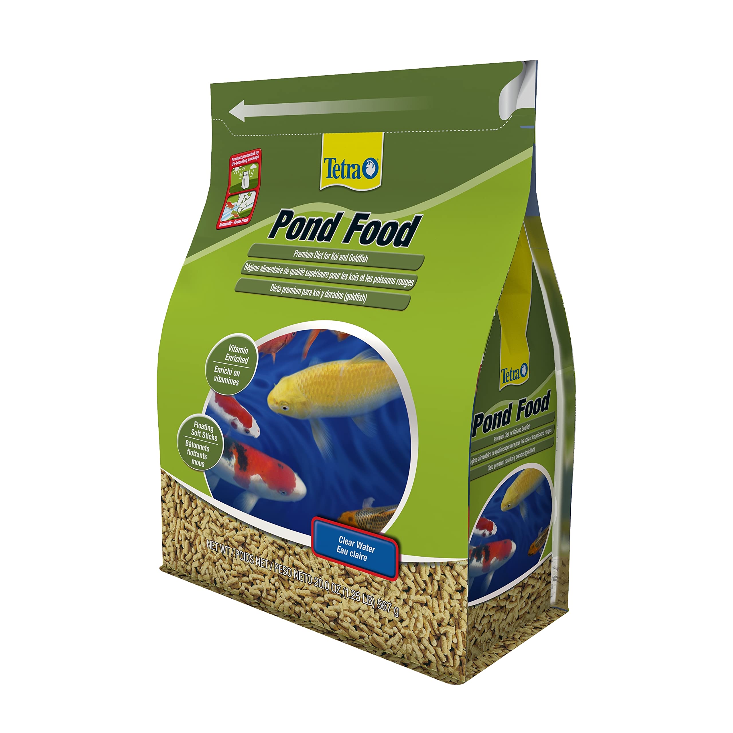 Tetra Pond Food 1.25lb Bag (Trilingual) 🍁 All In One Marketplace Canada