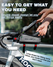 ROCKBROS Bike Phone Frame Bag 1.6L Bike Bag Waterproof Bike Accessories Touch Screen Bicycle Phone Case Compatible Phone Under 7” 🍁 All In One Marketplace Canada