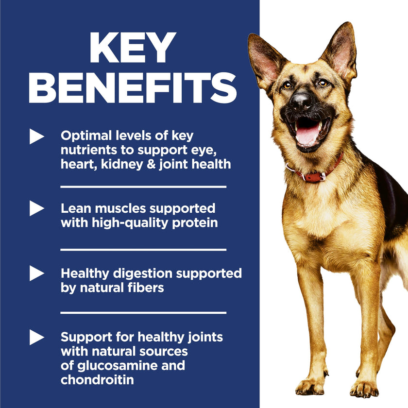 Hill's Science Diet Senior 6+ Large Breed Chicken Meal, Barley & Rice Recipe Dry Dog Food 14.9 kg Bag 🍁 All In One Marketplace Canada