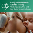 Philips Avent Natural Glass Baby Bottles with Natural Response Nipples (Medium Flow, Flow 3), 8oz, 3-pack, SCY913/03 🍁 All In One Marketplace Canada