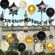 Graduation Decorations 2026, grad 2026 decorations with We Are So Proud of You Banner, Graduation Balloons, Congratulations Hanging Swirls for class of 2025 decorations 🍁 All In One Marketplace Canada