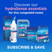 hydraSense Baby Nasal Aspirator, Baby Nasal Care, Gently Relieves Congestion in Babies, Non-medicated, With 100% Natural Source Seawater, Preservative-Free, 1 Kit 🍁 All In One Marketplace Canada