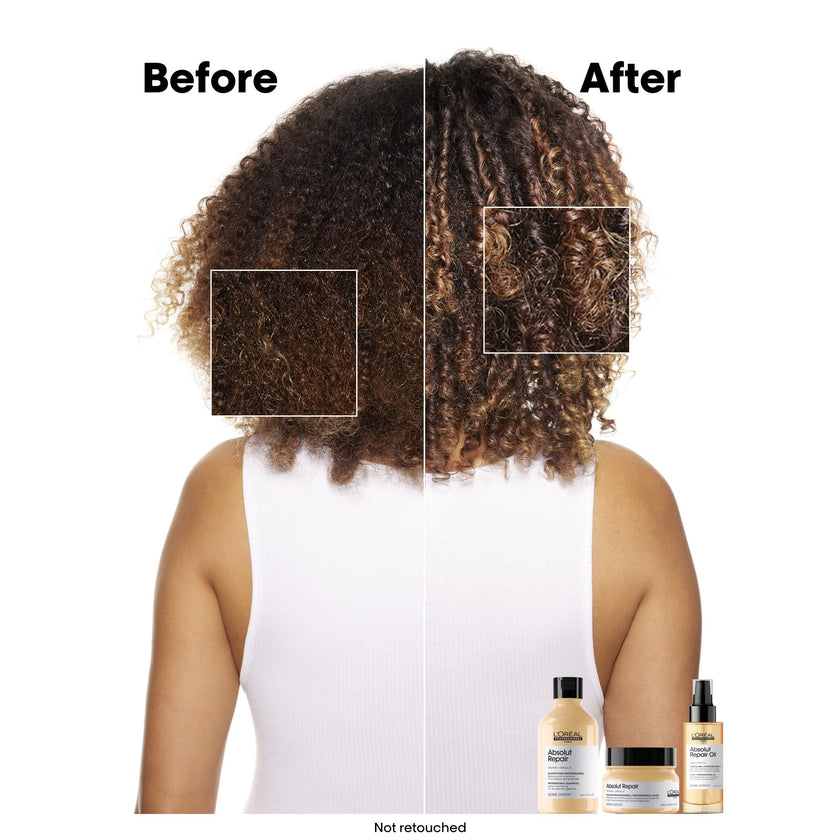 L’Oréal Professionnel Absolut Repair 10-in-1 Oil, Leave-In Hair Oil for Dry & Damaged Hair, Nourishes, Resurfaces & Protects, 90 ML 🍁 All In One Marketplace Canada