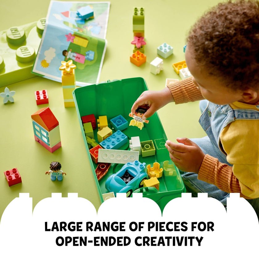 LEGO DUPLO Classic Brick Box Building Blocks - Stacking Toys for Toddlers, Ages 1.5+ Years - Learning & Educational Toys for Preschool - Develop Fine Motor Skills - Gift for Birthdays - 10913 🍁 All In One Marketplace Canada