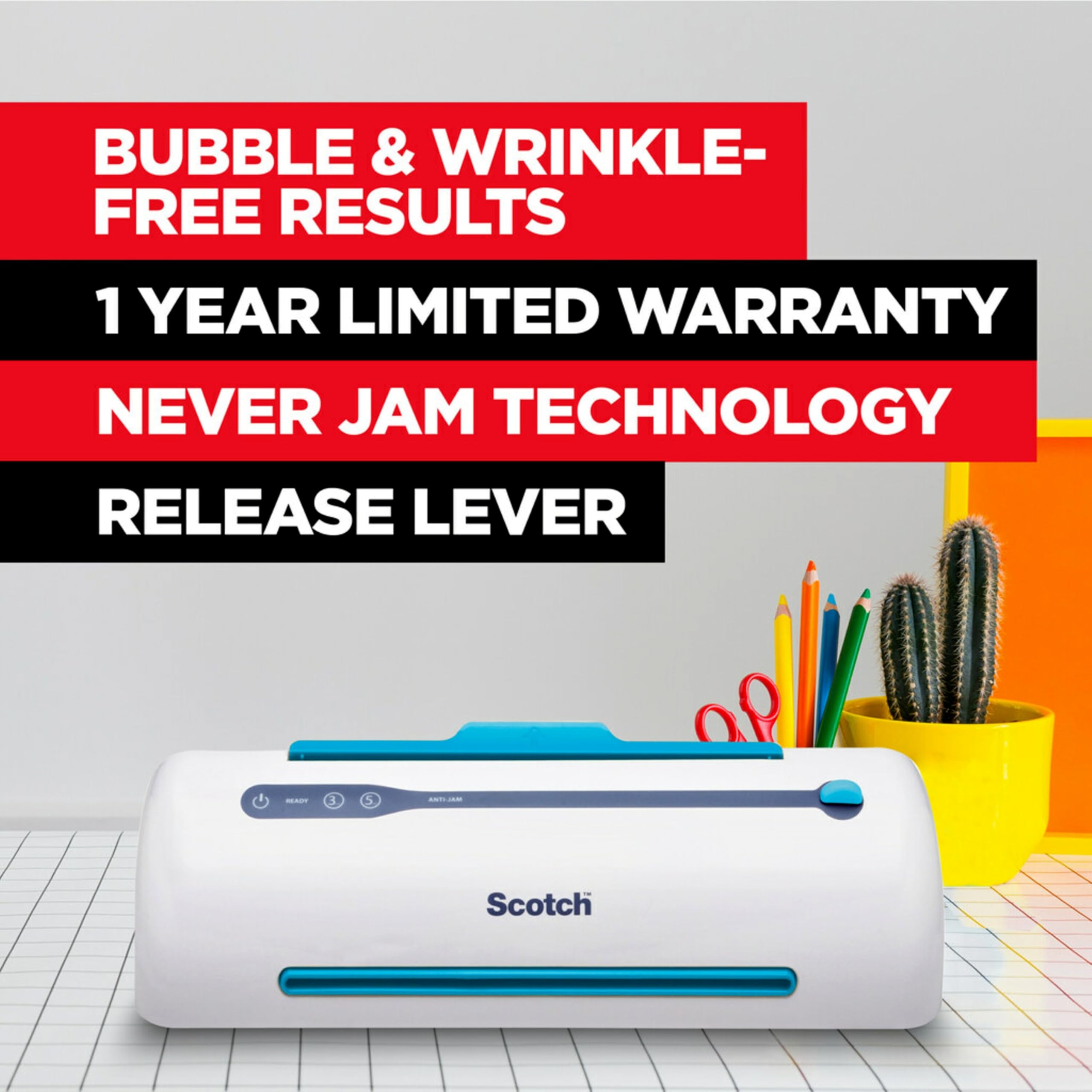 Scotch PRO Thermal Laminator, 2 Roller System, 9 inch(TL906) 🍁 All In One Marketplace Canada