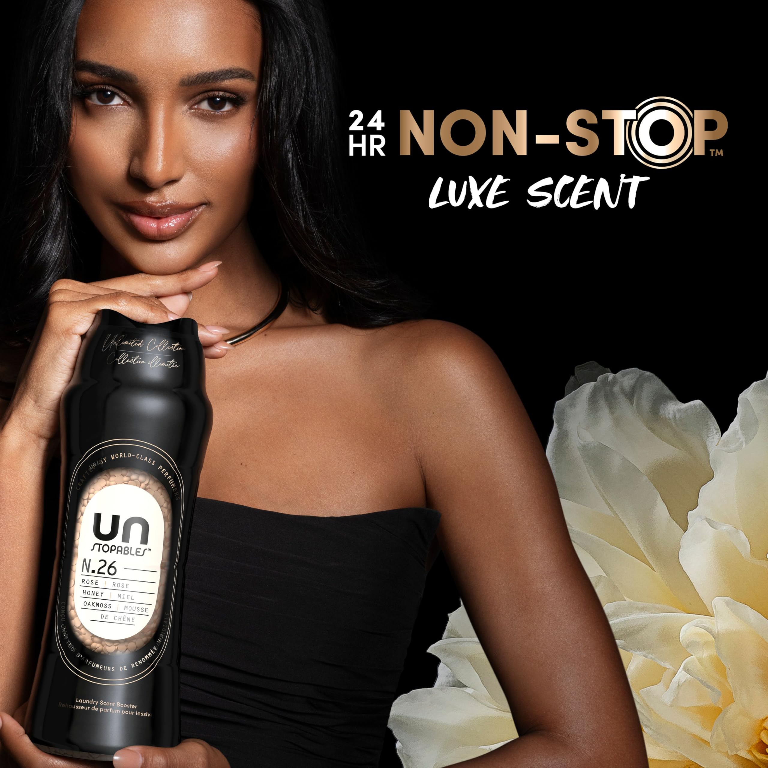 Downy Unstopables Unlimited Collection In-Wash Laundry Scent Booster Beads, No. 26, Fine Fragrance, Long-Lasting Fresh Scent Beads, 751 g 🍁 All In One Marketplace Canada