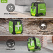Huepar Self Leveling Laser Level with Tripod, 98Ft Green Cross Line Laser Leveler Tool for Picture Hanging, Tile, Home Renovation, Indoor Project, Battery Included, 40in Tripod 🍁 All In One Marketplace Canada