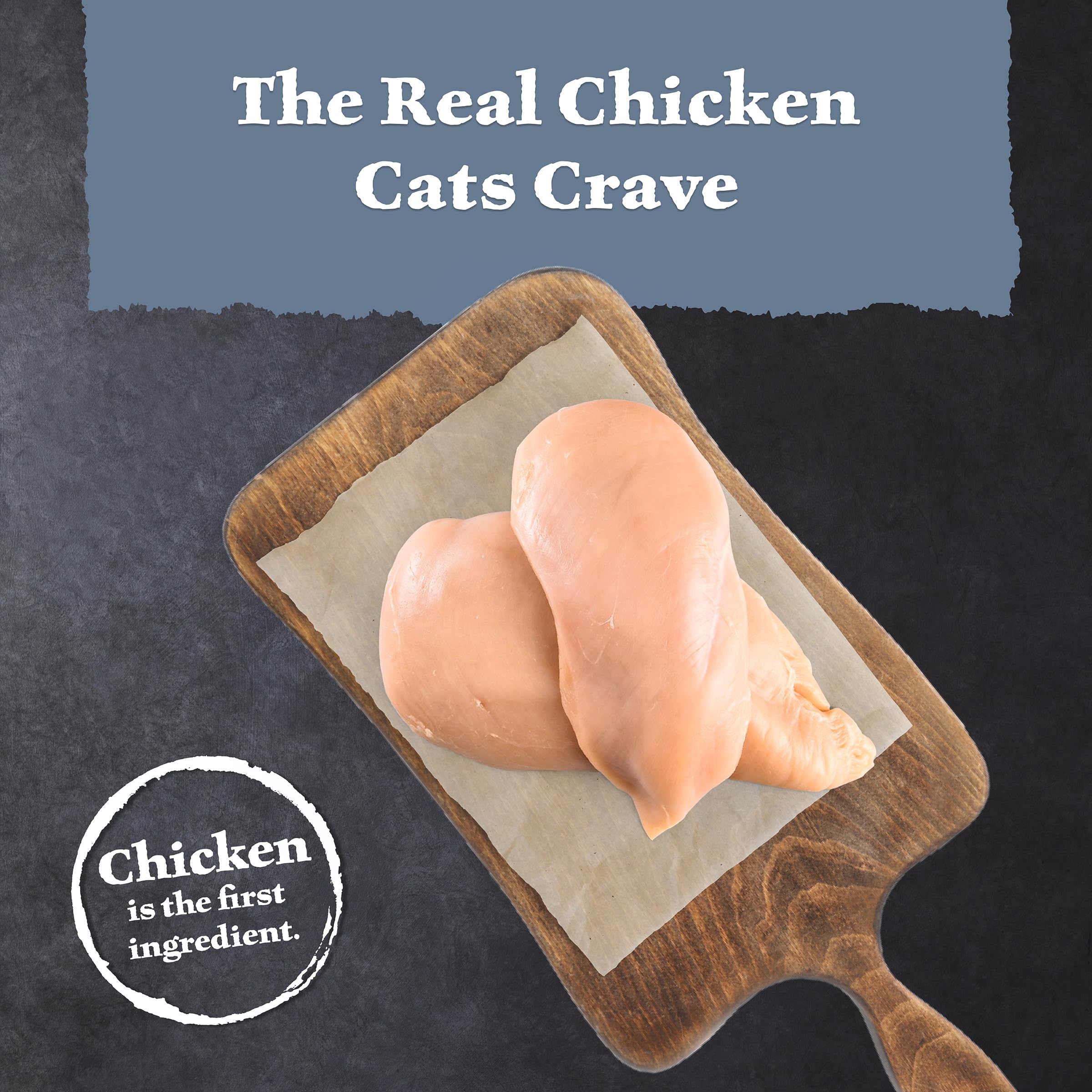 Blue Buffalo Wilderness Chicken Natural High-Protein Grain-Free Dry Food for Adult Indoor Cats, Antioxidant-Rich LifeSource Bits Support Immunity, Promotes Strong Muscles, 4.9kg/11 lbs. 🍁 All In One Marketplace Canada