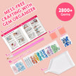Klever Kits 16 Projects Gem Painting, Kids Diamond Art Painting Kit with 5D Gem, Arts and Crafts for Girls Ages 6-12,Art Gift Ideas for Girls Crafts Ages 6, 7, 8, Girl Gifts, Easter Gifts for Kids 🍁 All In One Marketplace Canada