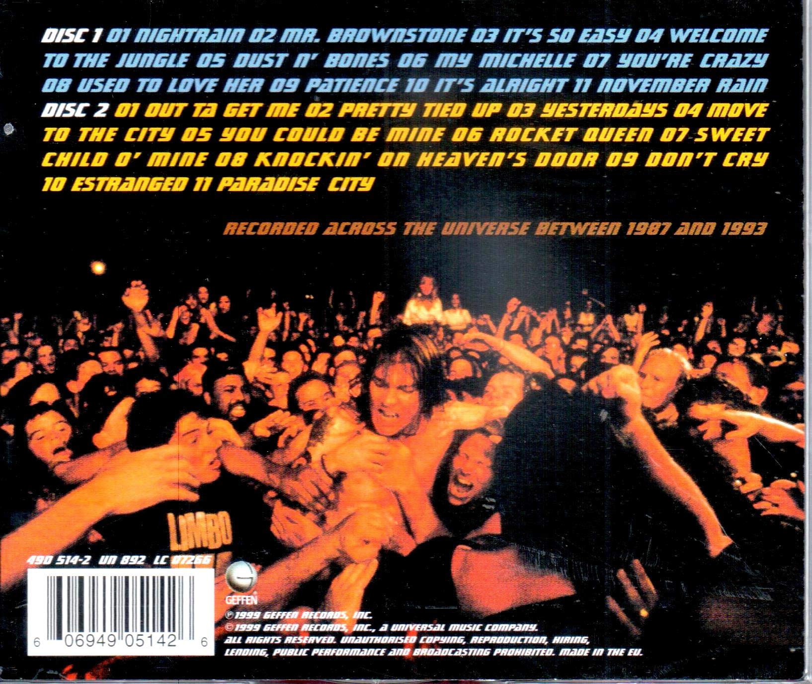 Guns N' Roses / Live Era: 1987-1993 - CD (Used)