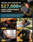 Hikenture Camping Pillow with Removable Cover-Ultralight Inflatable Pillow for Neck Lumber Support-Upgrade Backpacking Pillow-Washable Travel Air Pillows for Camping, Hiking, Backpacking (Grey) 🍁 All In One Marketplace Canada