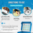 Garbage Disposal Cleaner Deodorizer Tablets - ACTIVE XL Foaming Tablet, 24 Pack Fresh Citrus Scented Tabs, New Powerful Foam Freshener for Cleaning Sink Disposal, Garburator, Disposer - 1 Year Supply 🍁 All In One Marketplace Canada