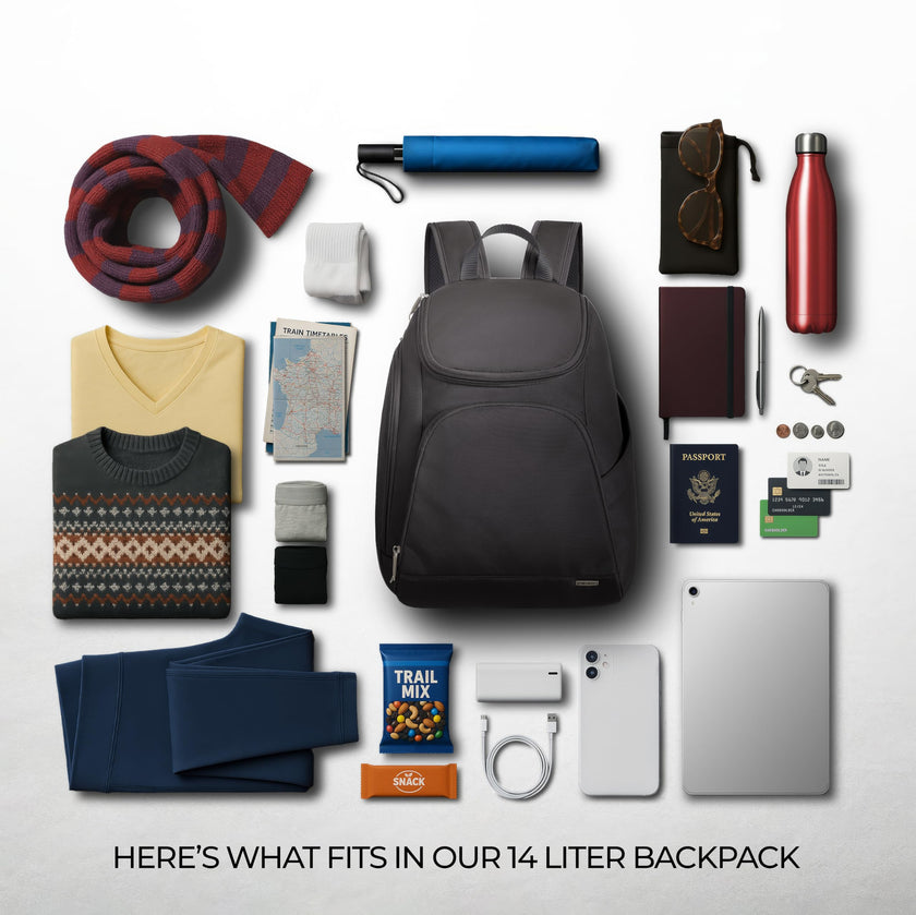 Travelon Backpack,Black,One Size 🍁 All In One Marketplace Canada