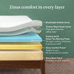 Zinus Full Mattress - 8 Inch Green Tea Cooling Gel Memory Foam Mattress, Pressure Relief, for Cool Sleep, CertiPUR-US Certified Foam, Mattress in a Box, 10-Year Warranty, Full Size 🍁 All In One Marketplace Canada