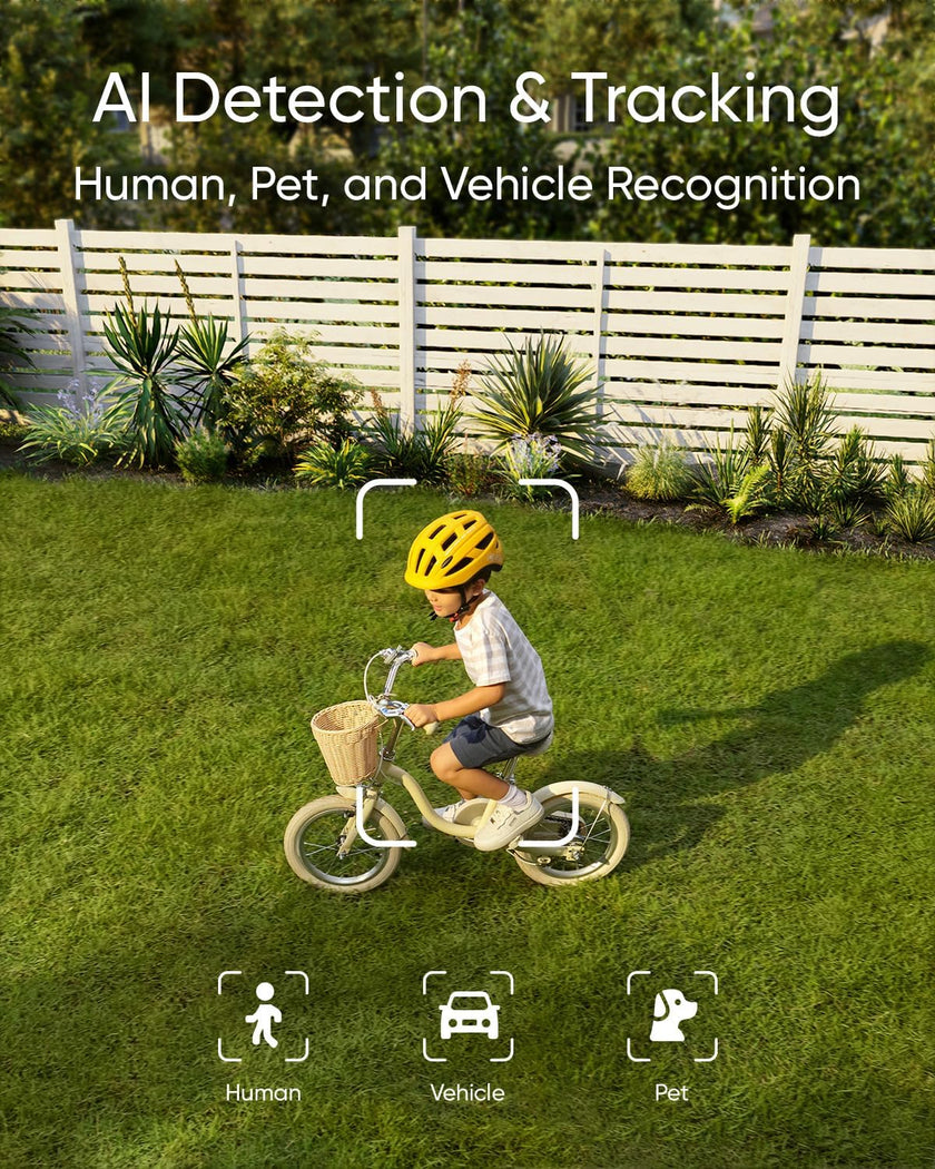 eufy Security Floodlight Camera E340 Wired, 360° Pan and Tilt, 24/7 Recording, Dual-Band Wi-Fi, 2,000 Lumens, Motion-Activated, Dual Camera, HomeBase 3 Compatible, Local Storage, No Monthly Fee 🍁 All In One Marketplace Canada
