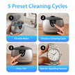 Magnasonic Ultrasonic Cleaner - 20oz Stainless Steel Tank, Digital Timer, 5 Cleaning Modes, Ultrasonic Jewelry Cleaner for All Jewelry, Eyeglasses, Watches, Dentures, Retainers & More 🍁 All In One Marketplace Canada