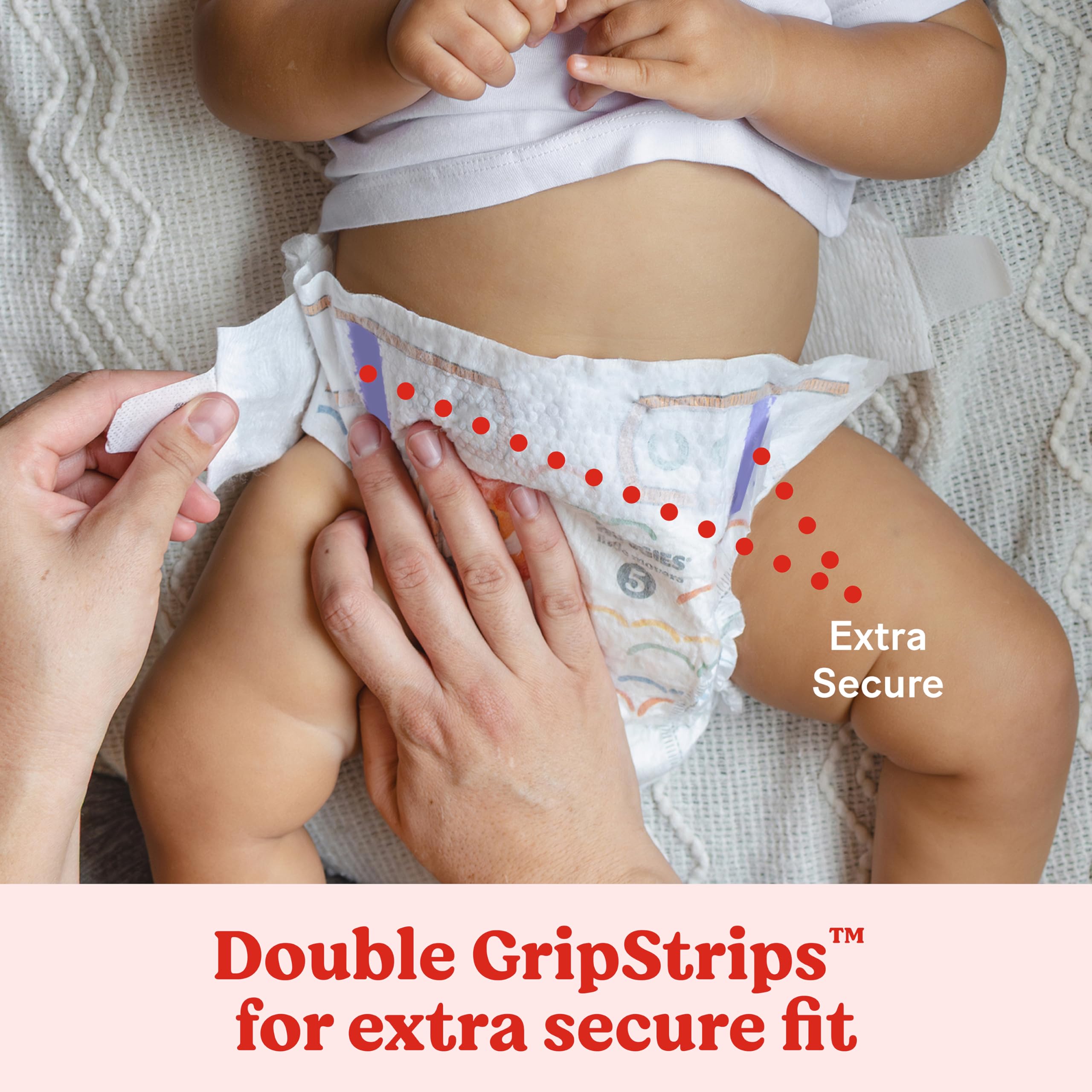 Huggies Size 8 Diapers, Little Movers Baby Diapers, Size 8 (46+ lbs), 62 Count 🍁 All In One Marketplace Canada