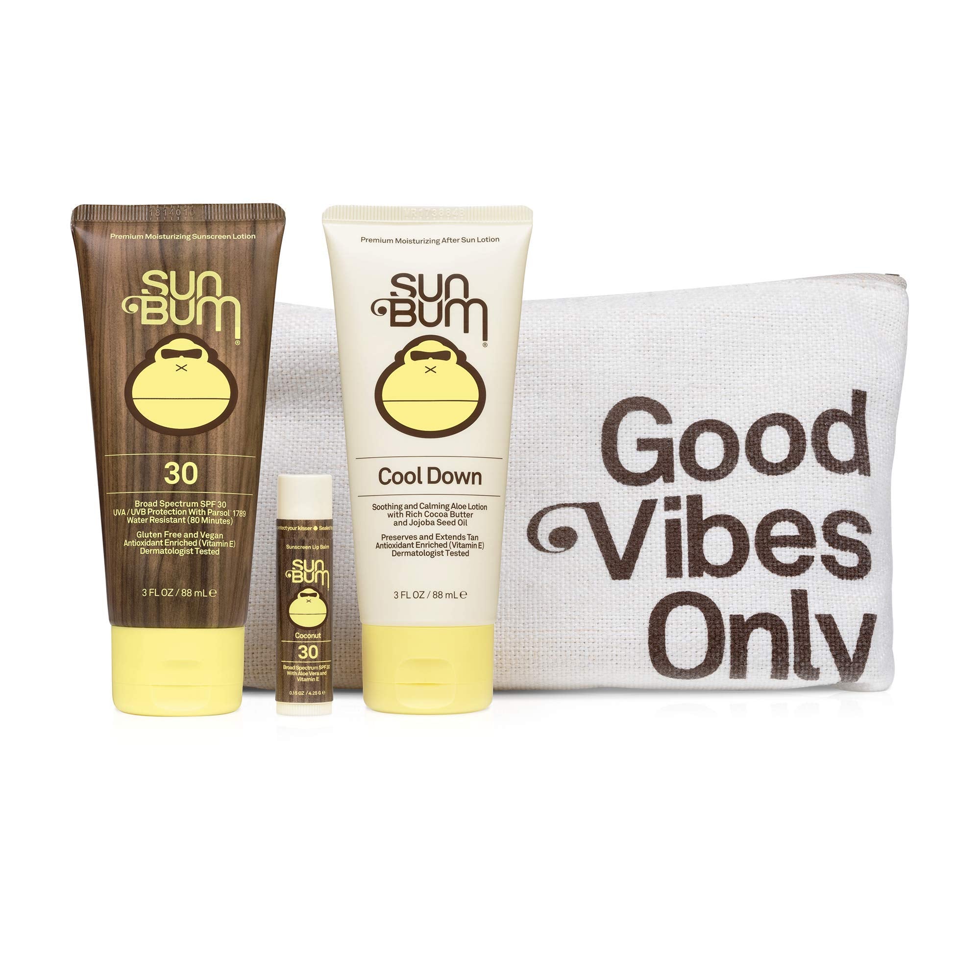 Sun Bum The Getaway | SPF 30 Sunscreen Lotion, Cool Down Lotion and SPF 30 Coconut Lip Balm 🍁 All In One Marketplace Canada