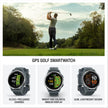 Garmin Approach S44, Essential Golf GPS Smartwatch, AMOLED Display, On-Course Features, Silver Aluminum Bezel with Twilight Silicone Band 🍁 All In One Marketplace Canada