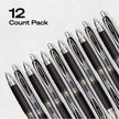 uni-ball Signo 207 Retractable Gel Pens, Ultra-Micro Point, Black Ink, 12 Count (Pack of 1) (1790922) , Packaging may vary 🍁 All In One Marketplace Canada
