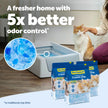 PetSafe ScoopFree Premium Fresh Crystal Cat Litter, 3-Pack – Lightly Scented Litter – Superior Odor Control – Low Tracking for Less Mess – Lasts Up to 6 Months, 24 lbs Total (3 Pack of 8 lb Bags) 🍁 All In One Marketplace Canada