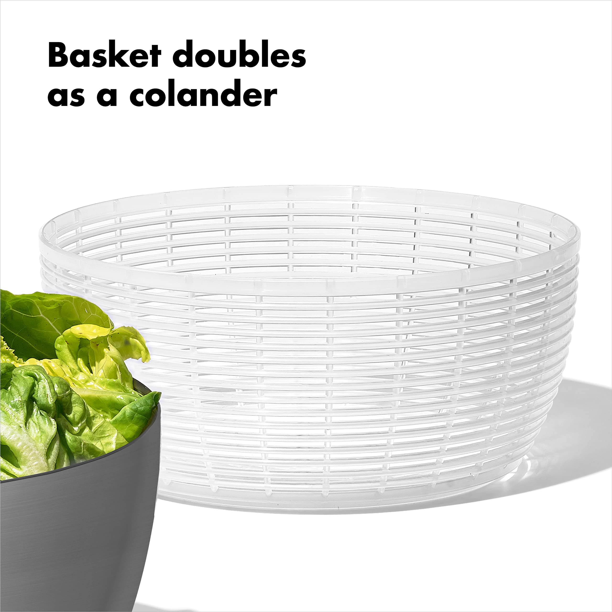 OXO Good Grips Good Grips Steel Salad Spinner 🍁 All In One Marketplace Canada