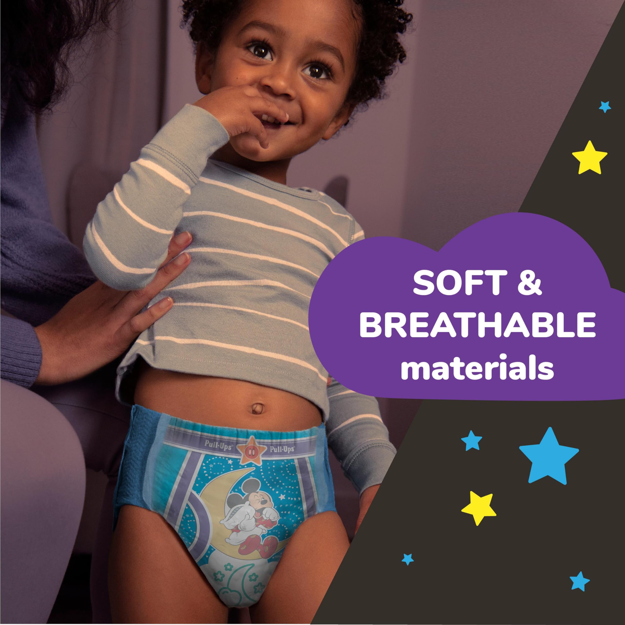 Pull-Ups Boys' Night-Time Potty Training Pants, Size 5T-6T Overnight Training Underwear (46-60 lbs), 44 Ct 🍁 All In One Marketplace Canada