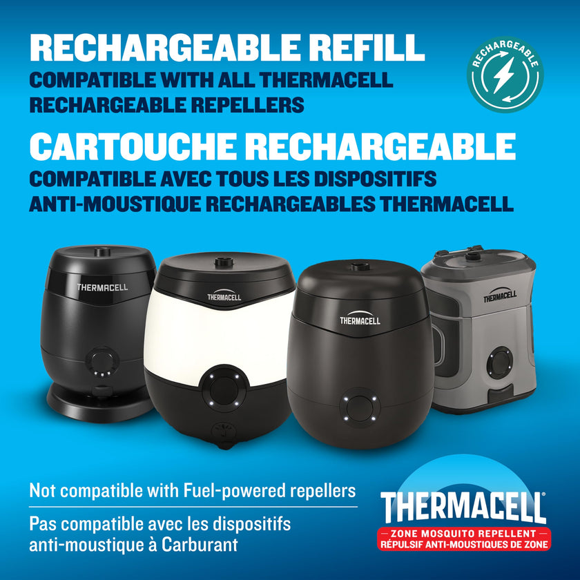 Thermacell Mosquito Rechargeable Repeller Refills; 72 Hours; Compatible with Thermacell E-Series & Radius Only; 20 Foot (6 m) Mosquito Repellent Zone; Deet Free Bug Spray Alternative; Scent Free … 🍁 All In One Marketplace Canada