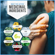KaLaya 6X Extra Strength Pain Relief Cream with Arnica for Arthritis, Joint, Muscle, Back, Neck, Shoulder, Hand and Knee Pain- Medically formulated with 6 Natural Active, Pain Blocking & Anti inflammatory Ingredients (120g - Pack of 3)