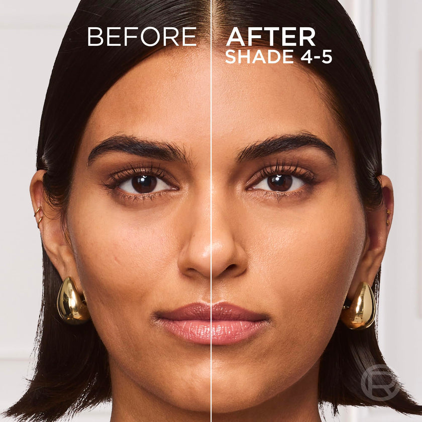 L’Oréal Paris True Match Nude Hyaluronic Foundation, Tinted Face Serum Foundation with Hyaluronic Acid for Lightweight Coverage and Instant Hydration, Radiant Finish - Medium, 30 mL 🍁 All In One Marketplace Canada