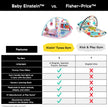 Baby Einstein Ocean Explorers 4-in-1 Kickin’ Tunes Jellyfish Jamboree Music & Language Discovery Gym, Pink, Ages 0 Months and Up 🍁 All In One Marketplace Canada