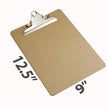 Officemate Recycled Wood Clipboards, 6 Inch Clip, 12 Pack Clipboards, Letter Size (9 x 12.5 Inches), Brown (83712) 🍁 All In One Marketplace Canada