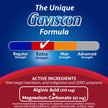 Gaviscon Extra Strength Flavour Burst Tablets - 120 Count - Chewable Foaming Antacid Tablets for Day and Night Heartburn Relief, Acid Reflux and GERD Relief, Fruit Blast - Free of Aluminum, Lactose and Gluten 🍁 All In One Marketplace Canada